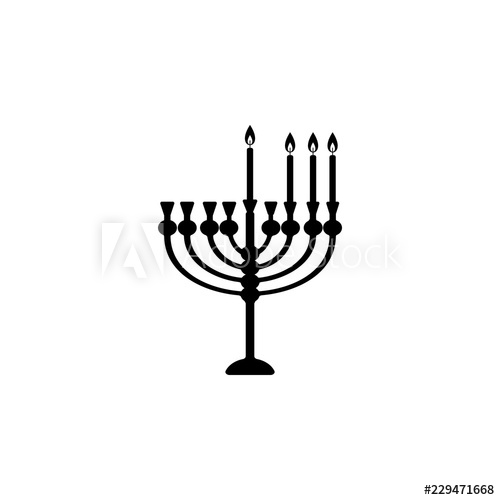 500x500 Third Night Of Chanukah Icon Element Of Hanukkah Icon For Mobile