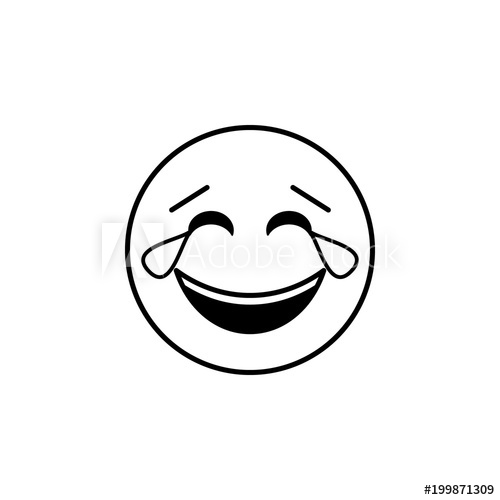 500x500 Tears Of Happiness Icon Detailed Set Of Avatars Of Professions