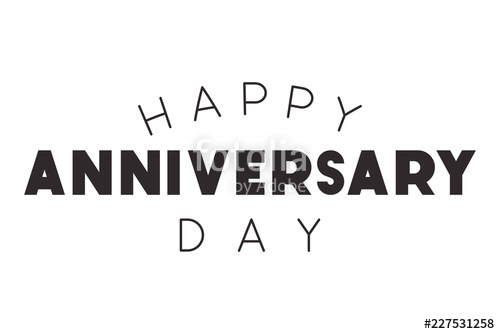 Happy Anniversary Day Isolated Icon Stock Image And Royalty Free 500x334 Happy Anniversary Day Isolated Icon Stock Image And Royalty Free