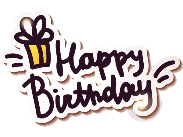 600x450 Happy Birthday Icon Symbols Emoticons