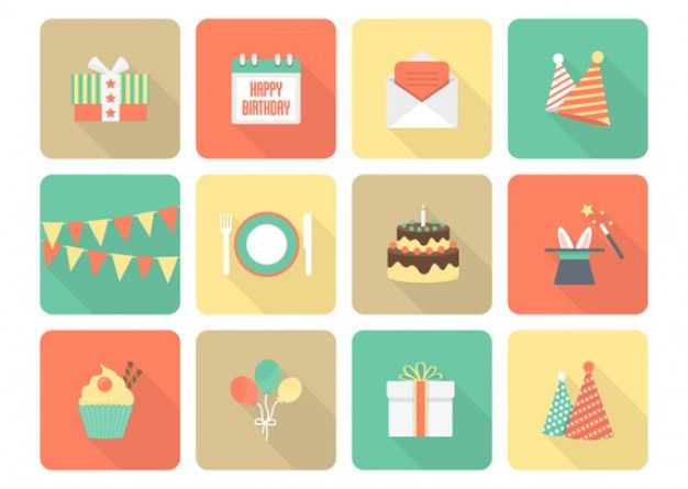 Happy Birthday Party Icons Art Cake Vector, Vector Free 626x445 Happy Birthday Party Icons Art Cake Vector, Vector Free