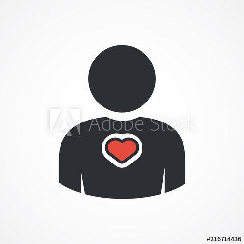 500x500 User Icon Like Social Media, Teamwork Concept Customer Icon