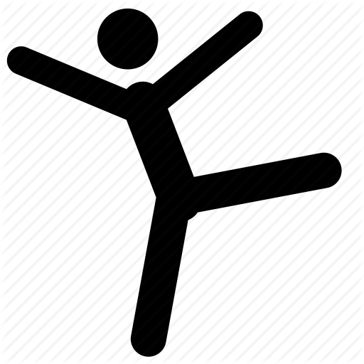 512x512 Dancer, Dancing, Happy Icon