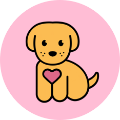 Happy Dog Icon