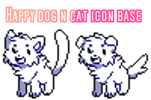 300x200 Happy Dog N Cat Icon Base