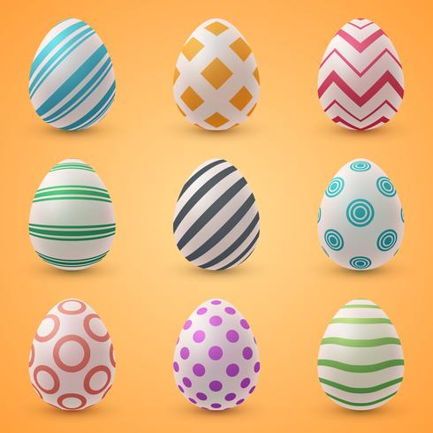 490x490 Happy Easter Cartoon Set Egg Icon
