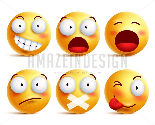 623x504 Smileys Vector Set Smiley Face Icons Or Emoticons