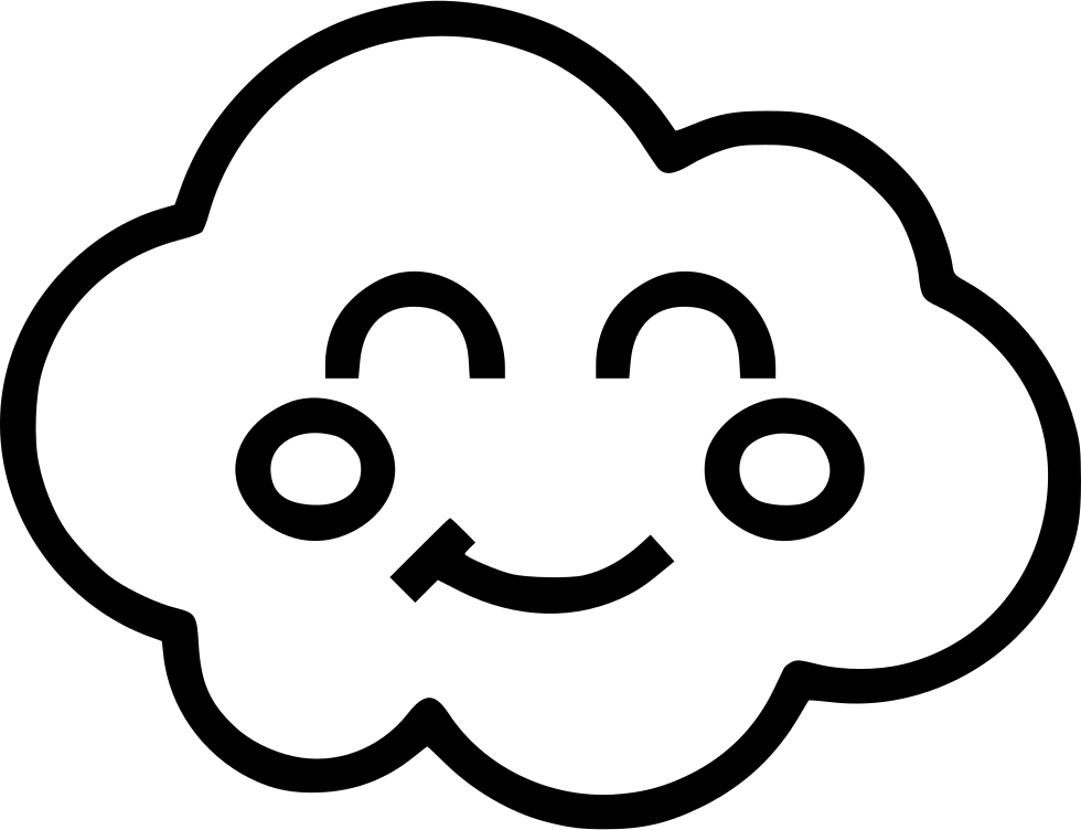 980x752 Cloud Happy Face Png Icon Free Download