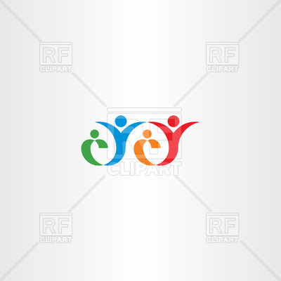 400x400 Happy Family Concept Icon Vector Image Of Icons And Emblems