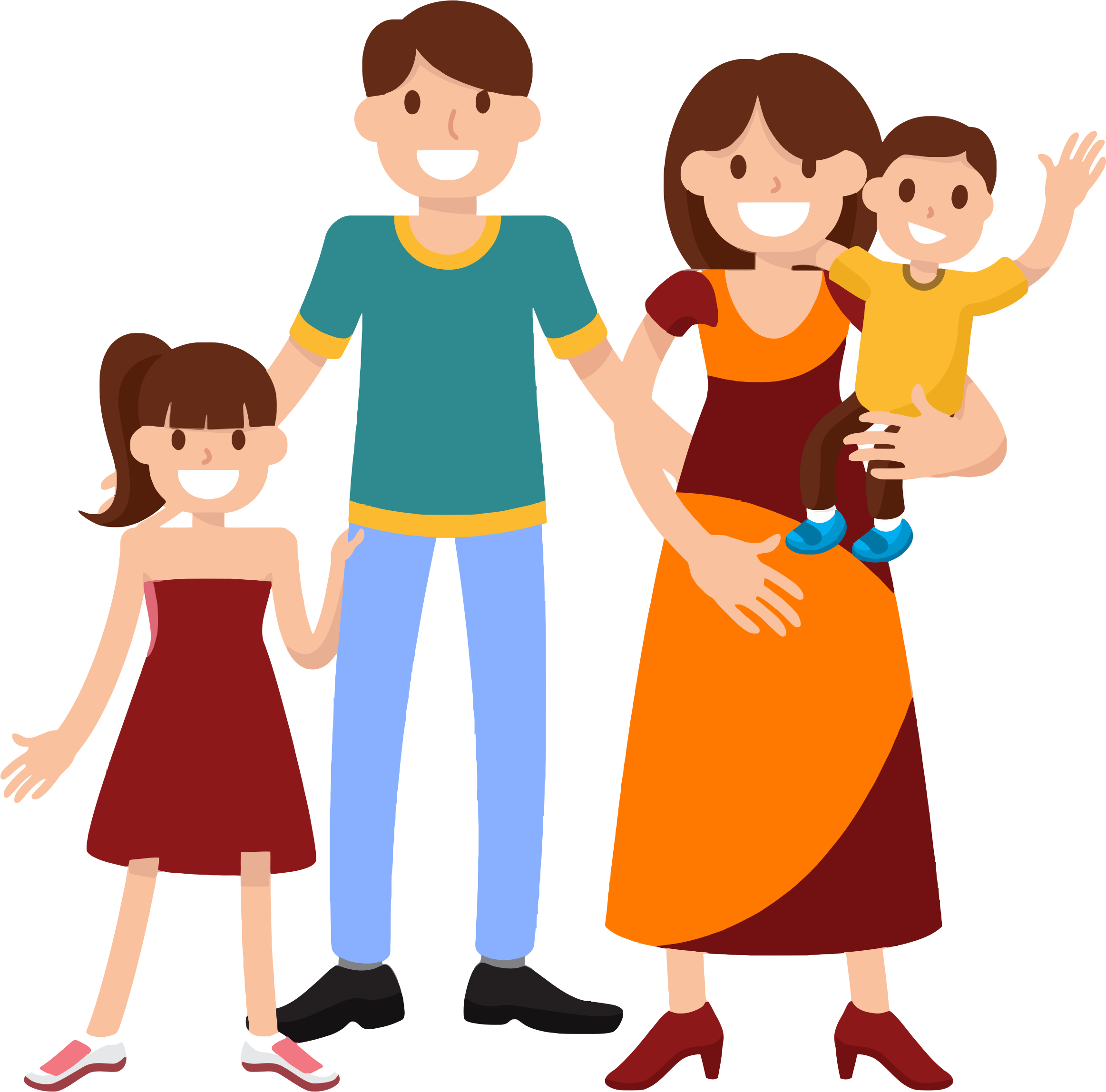 2325x2296 This Free Icons Png Design Of Very Happy Smiling Family