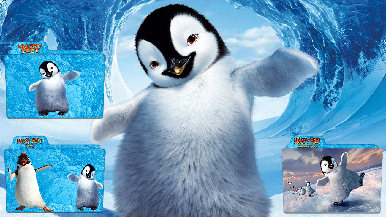 Happy Feet Folder Icon Pack 1300x731 Happy Feet Folder Icon Pack