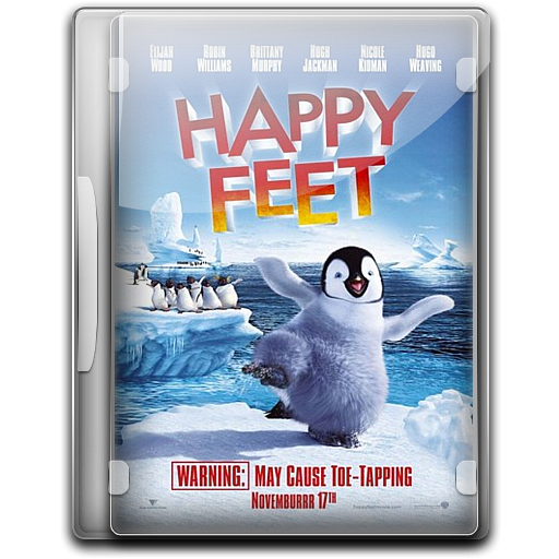 Happy Feet Icon English Movie Iconset Danzakuduro 512x512 Happy Feet Icon English Movie Iconset Danzakuduro
