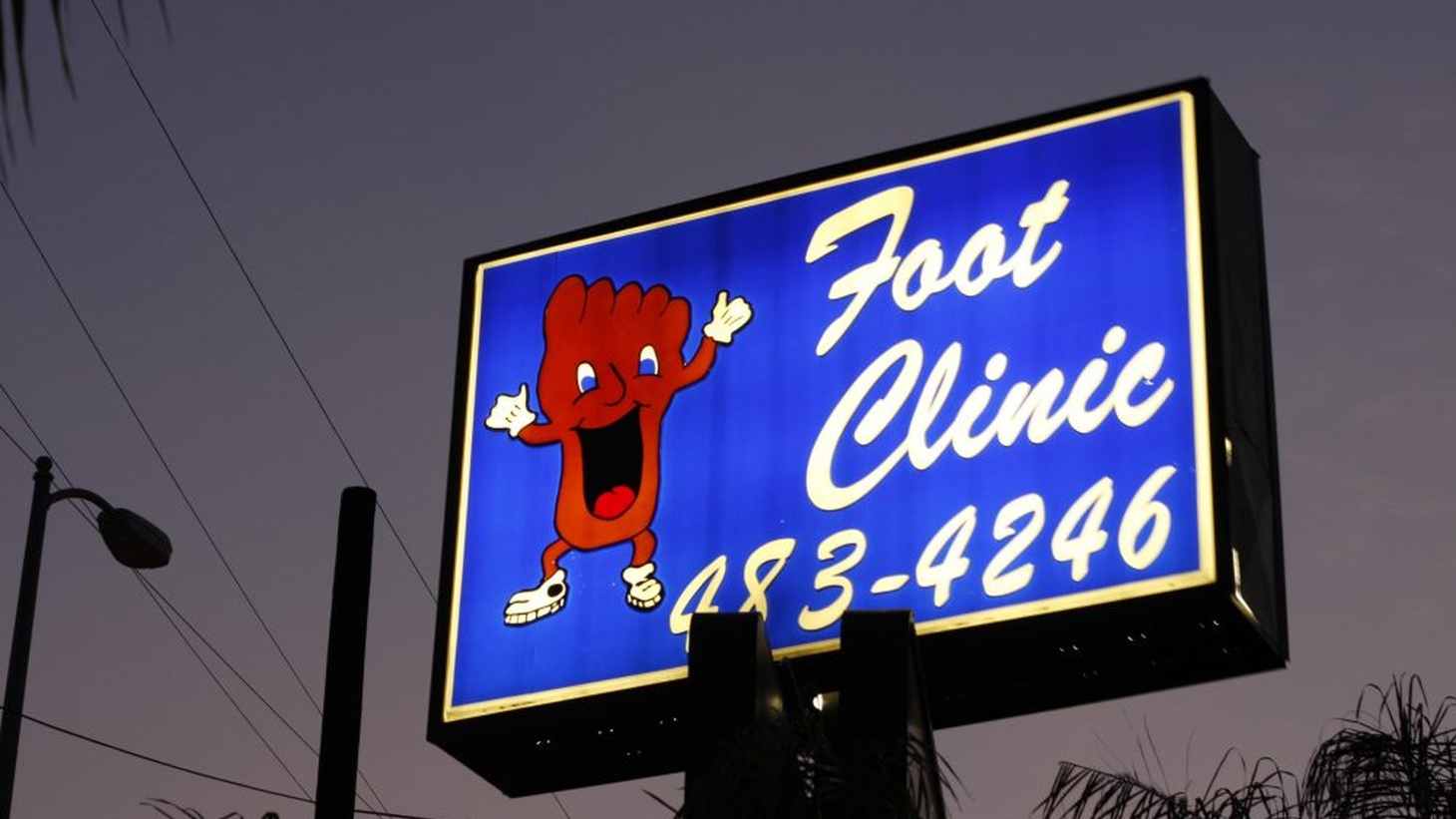 How The Happy Foot Sad Foot Sign Became An Icon Press Play Kcrw 1460x821 How The Happy Foot Sad Foot Sign Became An Icon Press Play Kcrw
