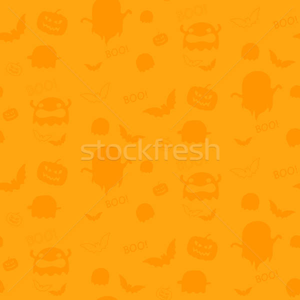 Happy Halloween Ghost Bat Icon Background Vector Illustration 600x600 Happy Halloween Ghost Bat Icon Background Vector Illustration