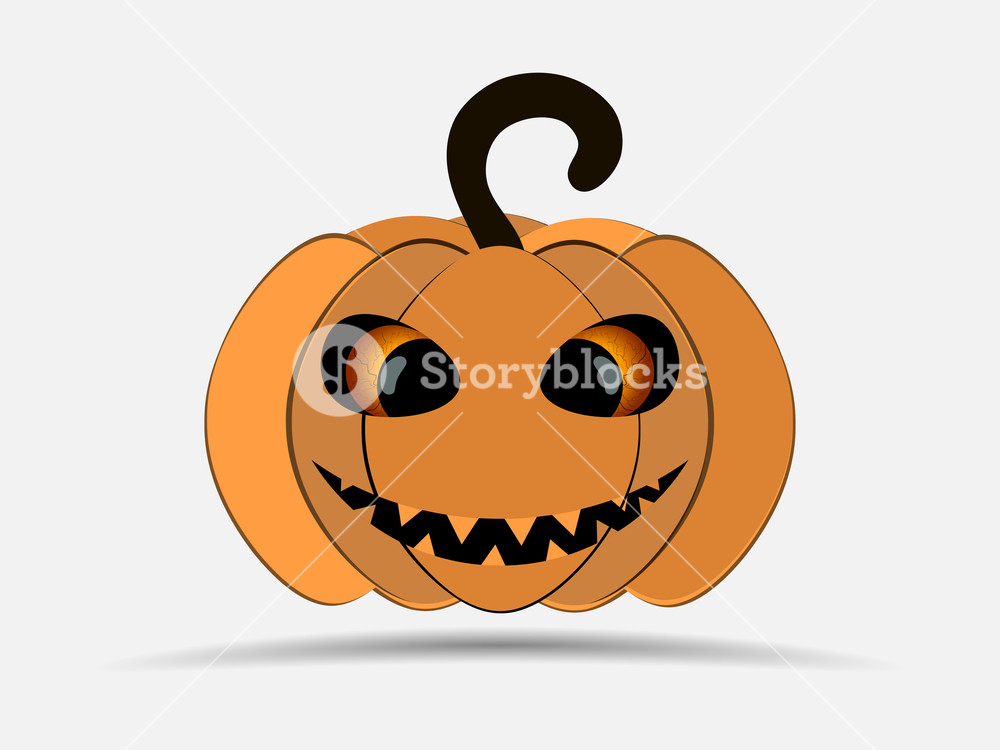 Happy Halloween Pumpkin Isolated On White Background Jack O 1000x750 Happy Halloween Pumpkin Isolated On White Background Jack O