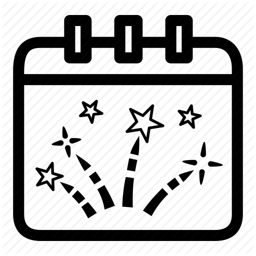 512x512 Fireworks, Happy, Holidays, New, Party, Year Icon