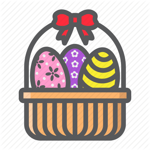 512x512 Basket, Celebration, Decoration, Easter, Eggs, Happy, Holiday Icon
