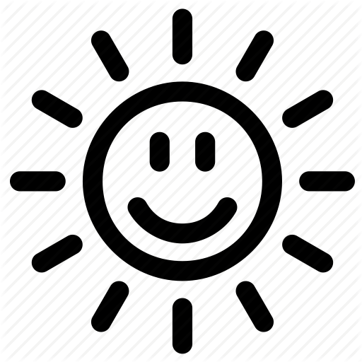 512x512 Happy, Sun Icon
