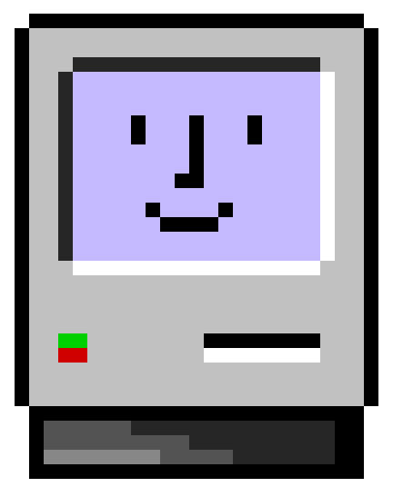 Happy Mac Icon 443x547 Happy Mac Icon