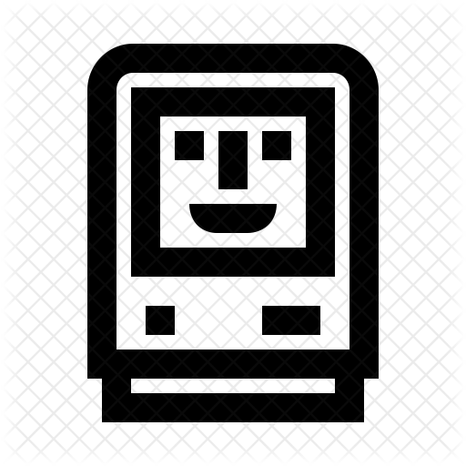 Happy Mac Icon Of Line Style 512x512 Happy Mac Icon Of Line Style