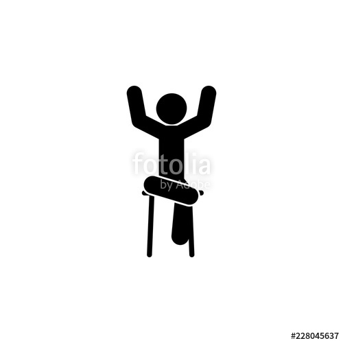 500x500 Happy, Man Icon Element Of Man Is Sitting Icon For Mobile Concept