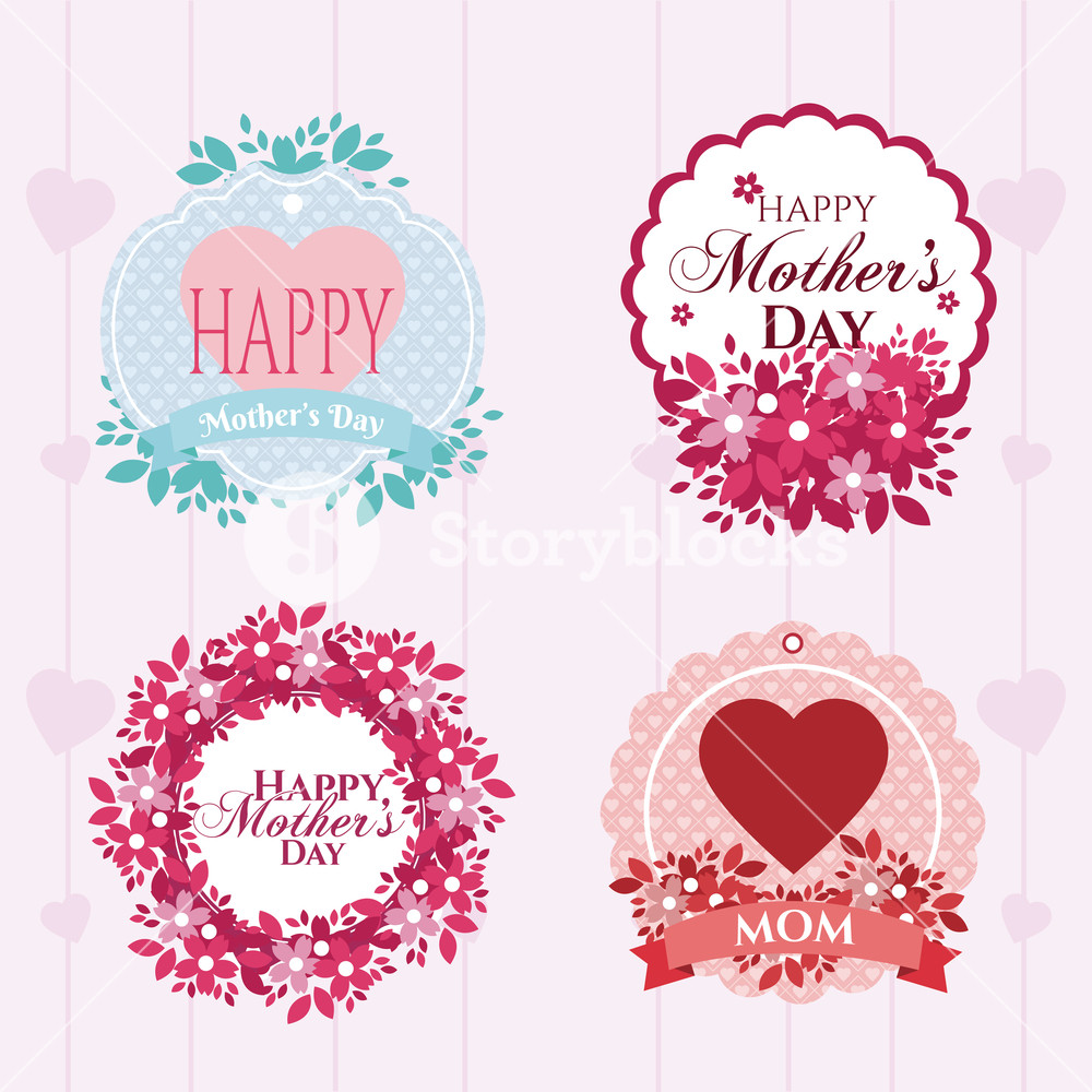 Happy Mothers Day Emblems Icon Vector Illustration Graphic Design 1000x1000 Happy Mothers Day Emblems Icon Vector Illustration Graphic Design