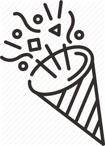 368x512 Fun, Happy, New, Trumpet, Year Icon