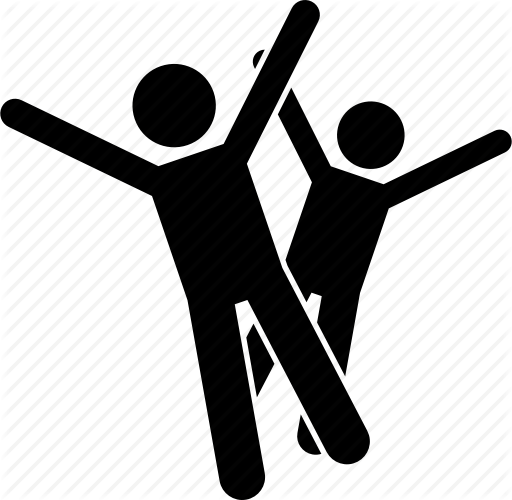 512x500 Cheerful, Fans, Happy, People Icon