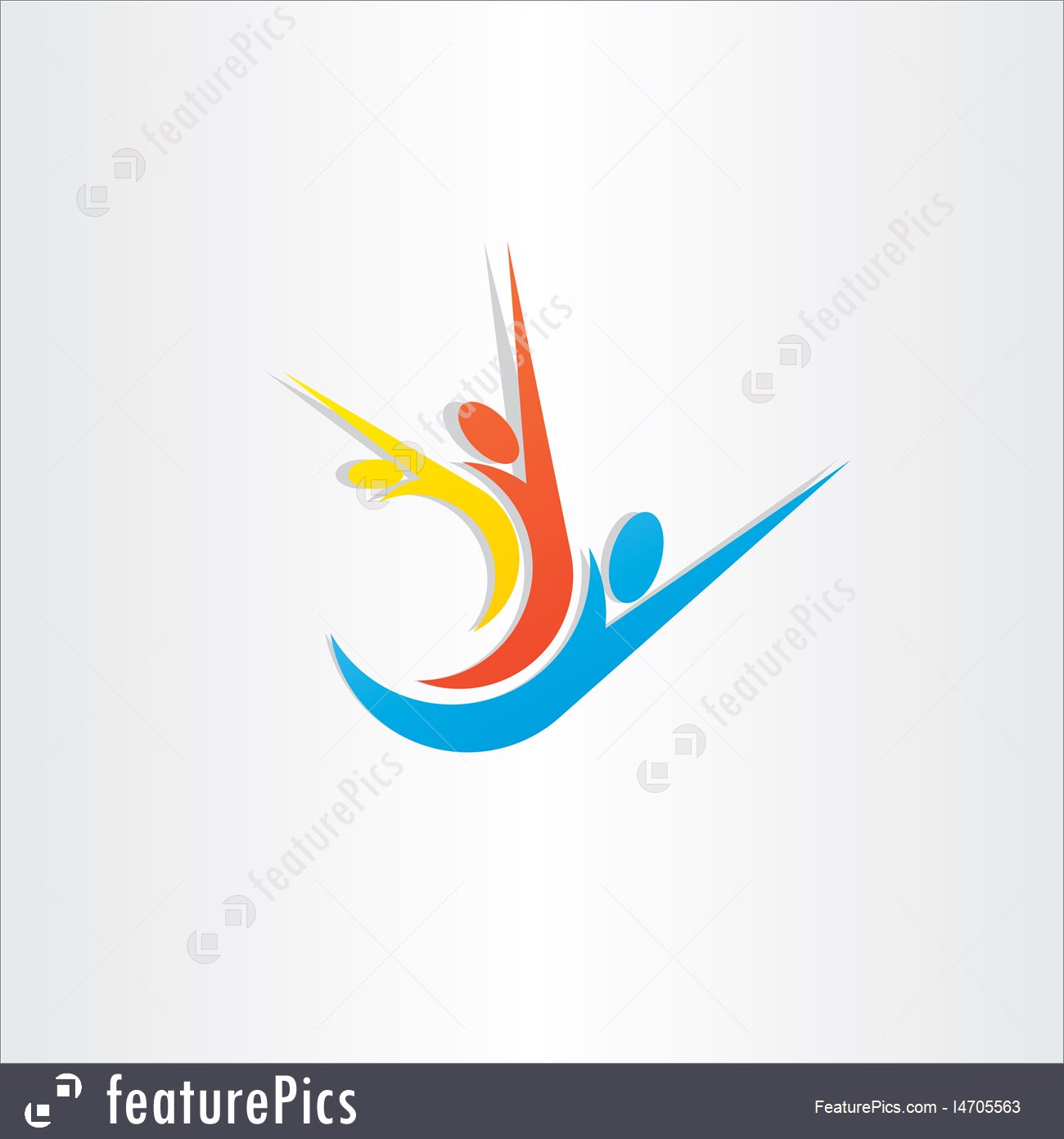 1300x1392 Illustration Of Happy People Icon