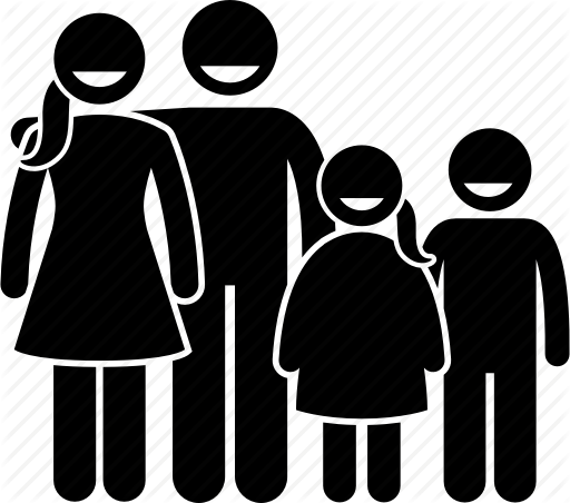 512x452 Cheerful, Family, Happy, People, Smile, Together Icon