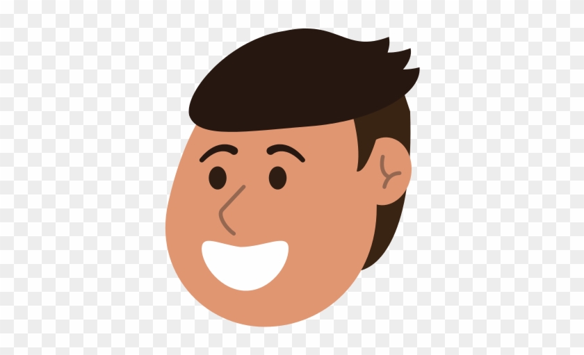 840x511 Happy Man Smiling Cartoon Icon Image