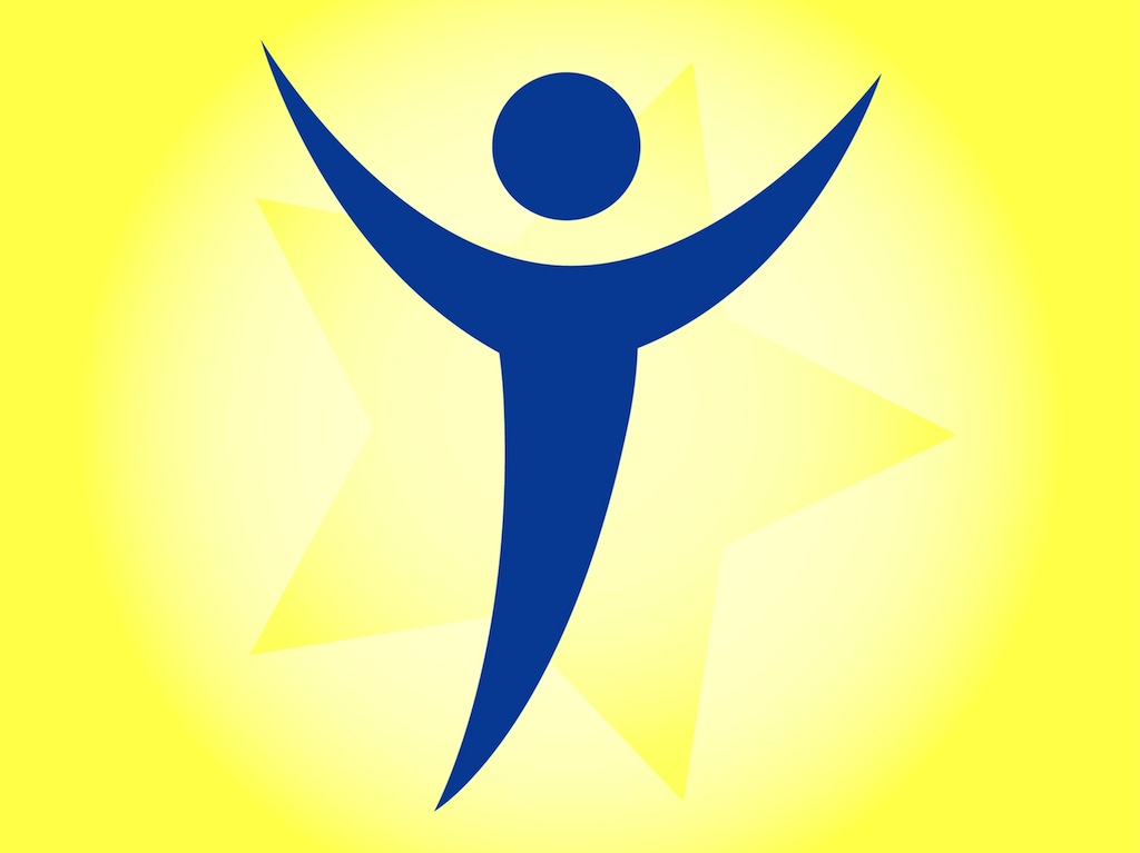 1024x767 Happy Person Icon Vector Art Graphics