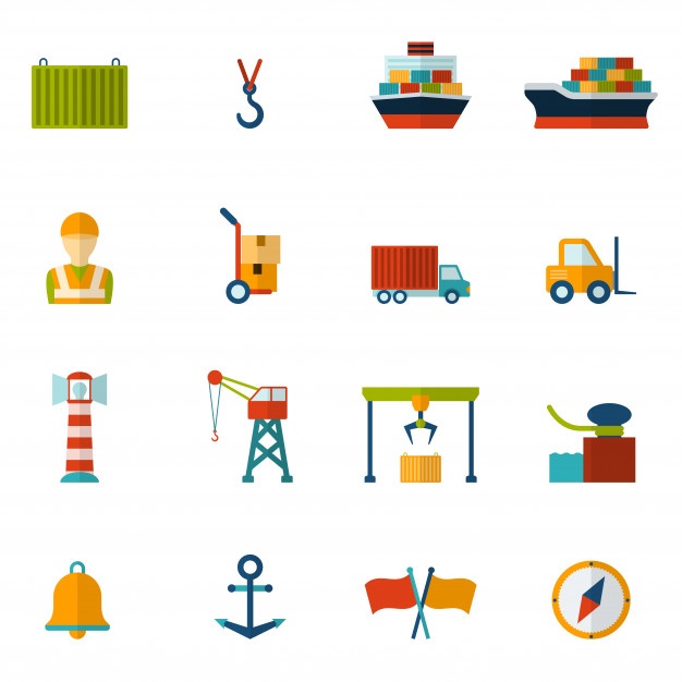 626x626 Harbor Crane Icons Free Download