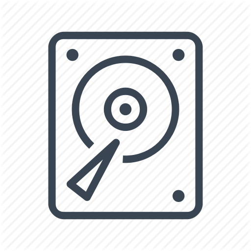 512x512 Disk, Drive, Hard, Hdd Icon