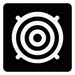 256x256 Hard Disk Icon Of Glyph Style