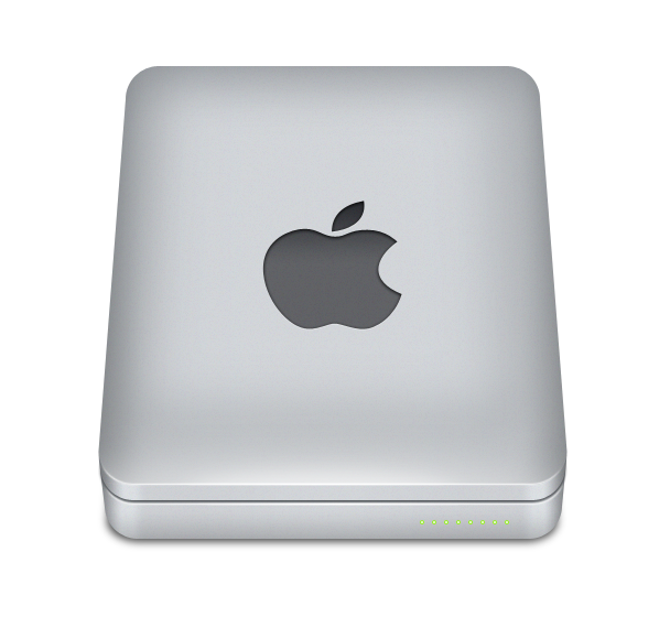 clear external hard drive mac