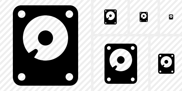 580x290 Hard Drive Icon Symbol Black Professional Stock Icon And Free