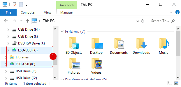 621x301 Fix Duplicate Hard Drive Or Usb Flash Drive Icon In Windows