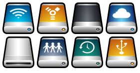 281x148 Hard Drive Icons Collection, Hard Drive Pack Free Download