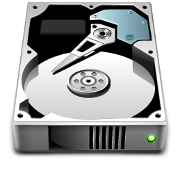 256x256 Disk, Harddrive Icon