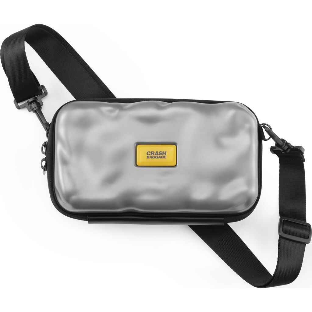 1024x1024 Crash Baggage Hard Icon Mini Travel Case Silver