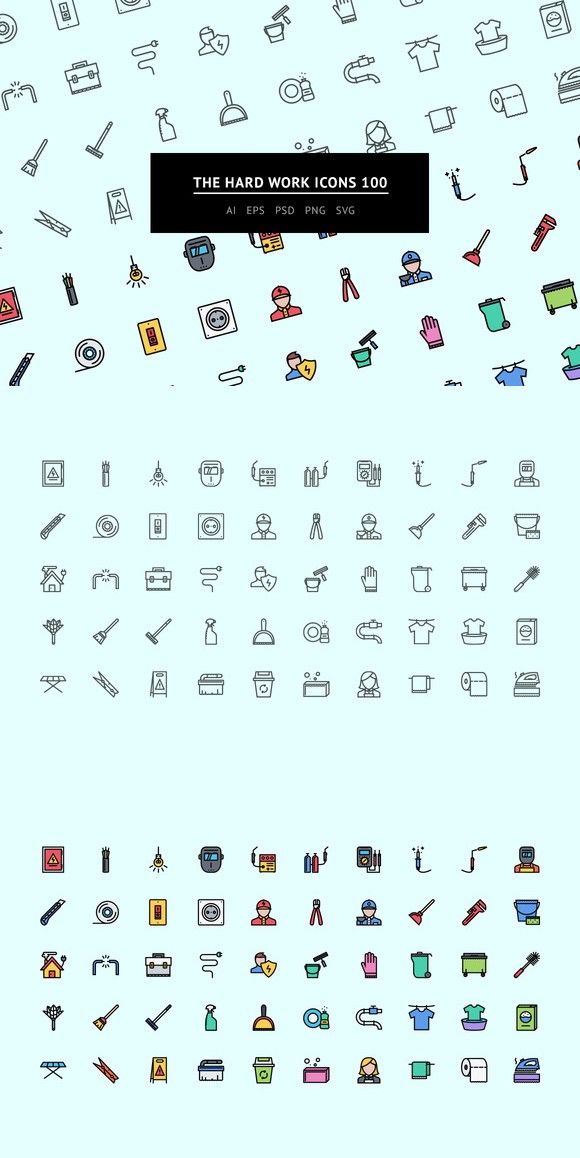 580x1158 The Hard Work Icons Icons Work Icon, Laundry Icons, Icon