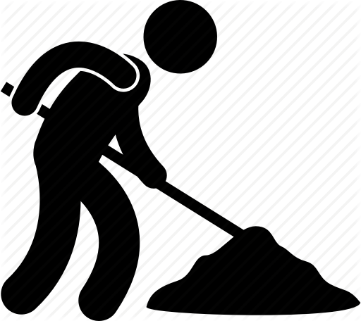 512x456 Cement, Construction, Hard, Labor, Labour, Road, Worker Icon