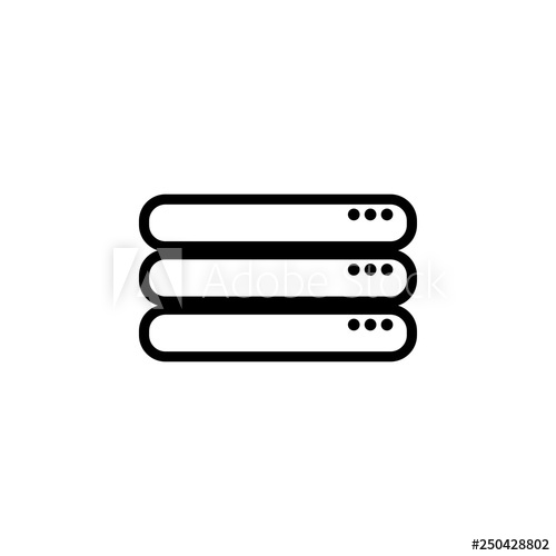 500x500 Harddisk Icon Design Template Vector Isolated