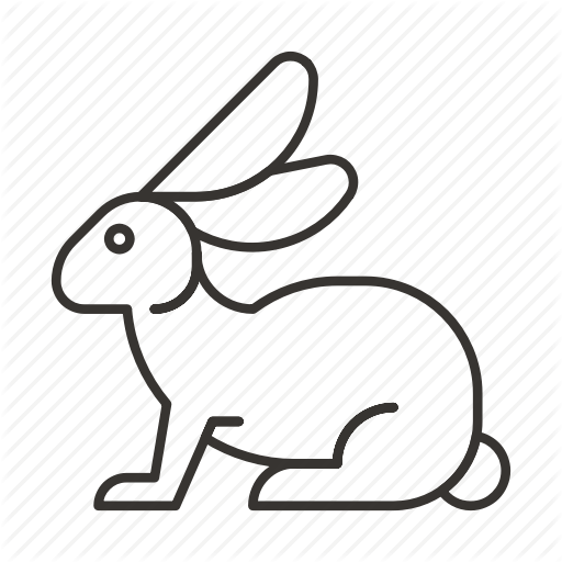 512x512 Animal, Bunny, Easter, Hare, Rabbit Icon