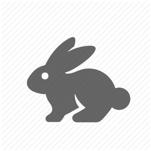 512x512 Animal, Catch, Coney, Hare, Hunting, Rabbit, Wild Icon