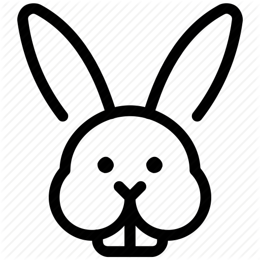 512x512 Animals, Bunny, Ears, Face, Hare, Pets, Rabbit Icon