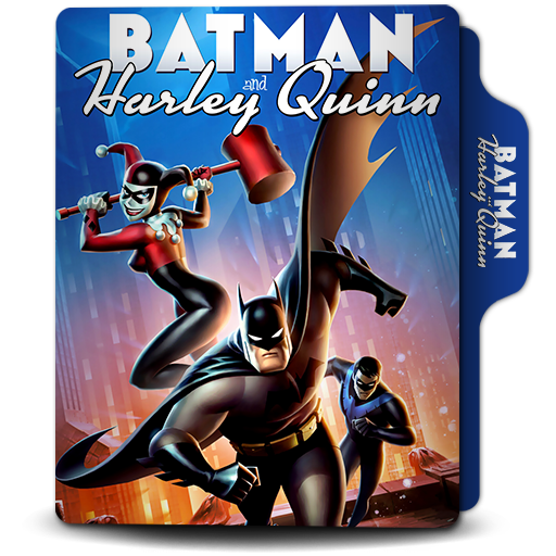 512x512 Batman And Harley Quinn