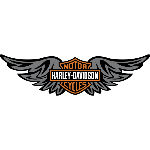 512x512 Harley Logo Icon Of Flat Style