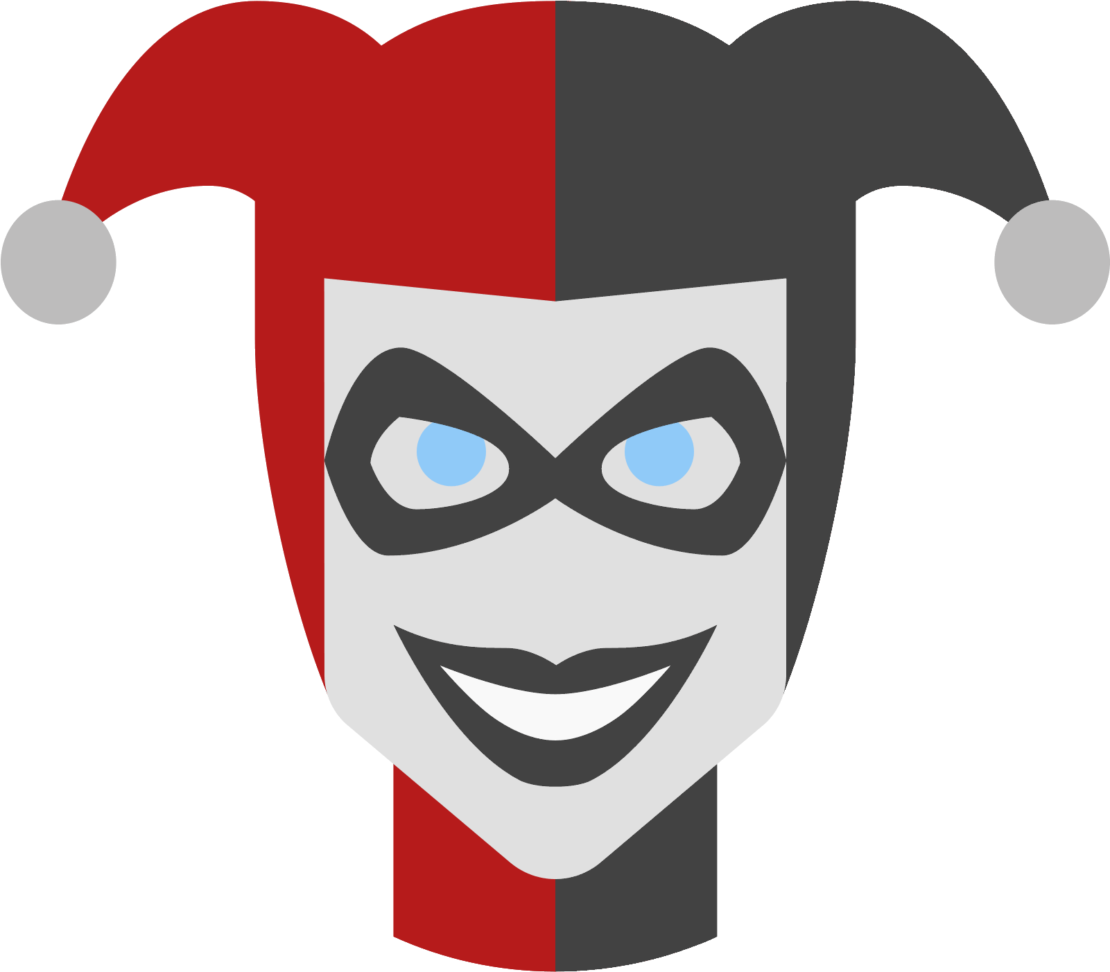 1601x1402 Download Harley Quinn Logo Png Pic